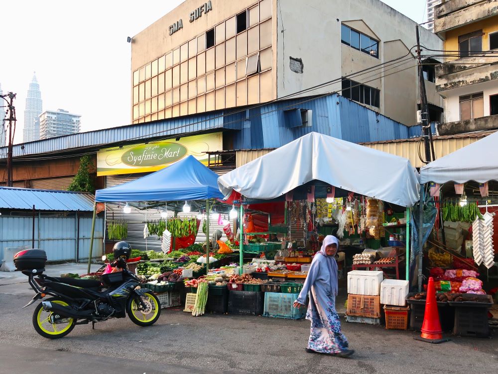 野外市場